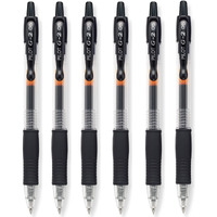 Pilot G2 Black Rollerball Pen, Retractable, Refillable, Extra Fine, 0.5Mm Tip, 0.3Mm Line, G2-5 (Pack Of 6), Sg_B00Mbl5Amy_Us