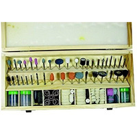 228Pc Rotary Tool Accessory Bit Set W Case 1/8"" Accessories For Dremel Grinding
