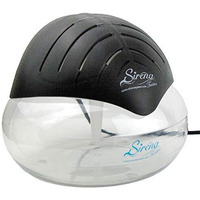 Sirena Twister Air Purifier (Black) - Water Air Purifiers For Home - Air Cleaner With Led Light - Air Cleaner For Smoke And Pets