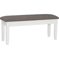 Powell Furniture Jane Storage, Antique White Dining Bench,