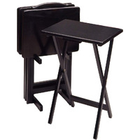 Winsome Alex Tv Tables, Black