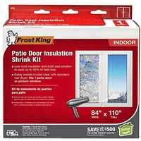 Frost King V76H Shrink Window Kit 84-Inch By 110-Inch, Clear