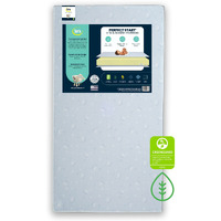 Serta Perfect Start Dual Sided Baby Crib Mattress & Toddler Mattress - Waterproof - 6"" Premium Sustainably Sourced Fiber Core   - Greenguard Gold Certified - 7 Year Warranty - Made In Usa