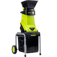 Earthwise Gs70015 15-Amp Garden Corded Electric Chipper, Collection Bin