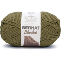 Bernat Blanket Yarn, Olive
