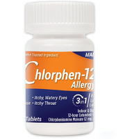 Chlorpheniramine Maleate Extended Release, 12 Mg , 60 Tablets