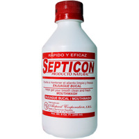 Septicon Mouthwash Breath And Fresh Cleaning Enjuague Bucal 8Oz