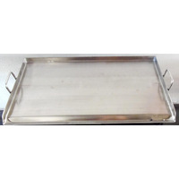 32"" X 17"" Stainless Steel Comal Flat Top Bbq Cooking Griddle For Stove Or Grill