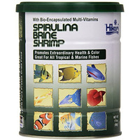 Hikari Bio-Pure Freeze Dried Spirulina Brine Shrimp Cubes For Pets, 1.76-Ounce