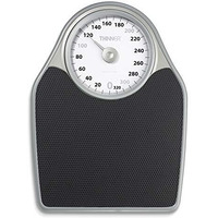 Thinner Extra-Large Dial Analog Precision Bathroom Scale, Analog Bath Scale, Measures Weight Up To 330 Lbs