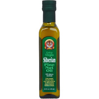 Extra Virgin Siberian Pine Nut Oil, 8.5 Oz. Bottle - Premium Quality, Unrefined, 100% Natural - Supports Healthy Digestion And Overall Wellness