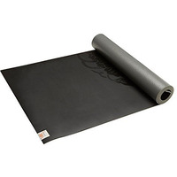 Gaiam Yoga Mat - Premium 5Mm Dry-Grip Thick Non Slip Exercise & Fitness Mat For Hot Yoga, Pilates & Floor Workouts (68""L X 24""W X 5Mm) - Black