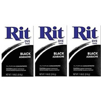 Rit Dye Powder Dye, 1-18 Oz, Black, 3-Pack
