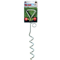 Prevue Pet Products 2111 Heavy-Duty 18"" Spiral Tie-Out Stake