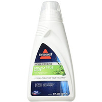 Bissell Eucalyptus Mint Demineralized Steam Mop Water, 32 Ounces, 1392, White