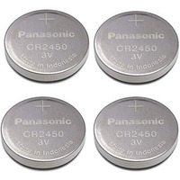Panasonic Cr2450 Cr 2450 Lithium 3V Battery [ Pack Of 4 ]