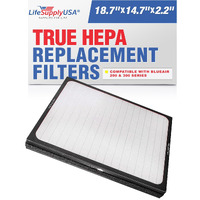 Lifesupplyusa Air Purifier Replacement Filter - True Hepa Filters Compatible With Blueair 200, 300 Series Air Purifiers