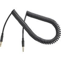 Insignia 9' Coiled Auxiliary Audio 3.5Mm Cable Black