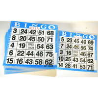 Pushout Bingo Cards (500 Ct)