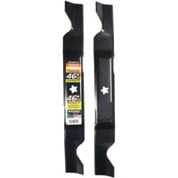 Maxpower 561739B 2-Blade Set For 46"" Cut Craftsman, Husqvarna, Poulan Replaces 405380, 532-405380, Pp21011,Black