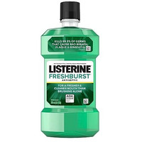 Listerine Freshburst Antiseptic Mouthwash For Bad Breath, Kills 99% Of Germs That Cause Bad Breath & Fight Plaque & Gingivitis, Ada Accepted Mouthwash, Spearmint, 8.5 Fl. Oz (250 Ml)