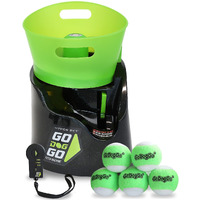 Hyper Pet Godoggo Fetch Machine Dog Ball Launcher & Automatic Ball Launcher For Dogs With Five 2.5"" Balls For Dogs 20-60 Pounds