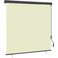 Vidaxl Outdoor Roller Blind 63""X98.4"" Cream