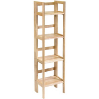 Beechwood 4 Tier Folding Shelf - Winsome 81852