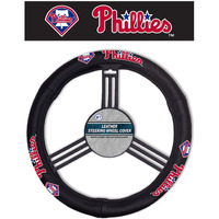 Philadelphia Phillies Steering Wheel Cover Leather Co