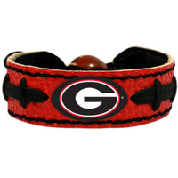 Georgia Bulldogs Bracelet Team Color Football Co