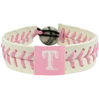 Texas Rangers Bracelet Baseball Pink Co