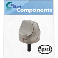5 Upstart Components Replacement Wb03K10265 Control Knob Assembly For General Electric Cgs980Sem1Ss, Cgs990Set4Ss Range