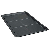 Proselect Replacement Floor Trays - Durable Easy-To-Clean Plastic Trays For Everlasting Crates - Medium/Large, 36"" X 23"", Black