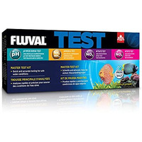 Fluval Master Test Kit For Aquarium Water Freshwater & Saltwater Fish Tank Test
