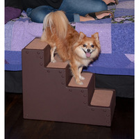 Pet Gear Pet Step Iv Pet Stairs For Small Dogs And Cats Up To 50 Pounds, Lightweight, Easy Assembly (No Tools Required) - Available In 2 Models, 2 Colors
