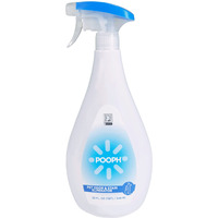 Pooph Pet Odor Eliminator 32Oz Spray - Dismantles Odors On A Molecular Basis Dogs Cats Freshener Eliminator Urine Poop Pee Deodorizer Natures Puppy Fresh Clean Furniture Potty Safe