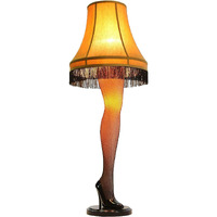 Cleveland Street Novelties 45 Christmas Deluxe Leg Lamp, Multicolor