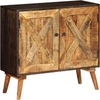 Vidaxl Sideboard Solid Mango Wood 33.5""X11.8""X29.5""