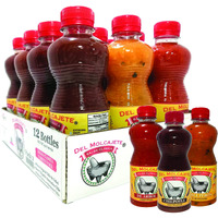 Del Molcajete Salsa Clasica Variety 12-Pack (Chile De Arbol, Chilpotle And Chile Peron Or Manzano)