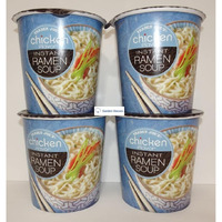 Trader Joeas Chicken Flavor Instant Ramen Soup 1.5Oz 43G (Four Cups)