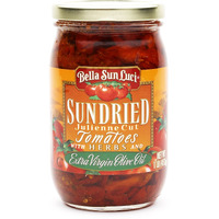 16 Oz Bella Sun Luci Sun Dried Tomatoes Julienne Cut In Olive Oil