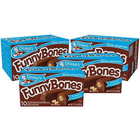 Drake's Funny Bones 40 Twin-Wrapped Peanut Creme-Filled Devils Food Cakes (Pack Of 4)