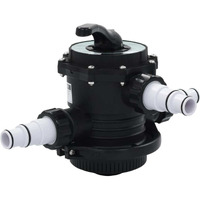 Vidaxl Multiport Valve For Sand Filter Abs 1.5"" 6-Way