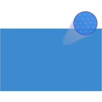 Vidaxl Pool Cover 102 X 63 Inch Pe Blue Rectangular
