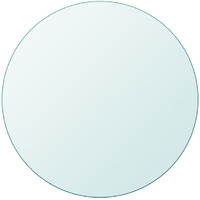 Vidaxl Table Top Tempered Glass Round 15.7""