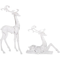 Deer Figurines (Set Of 2)