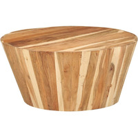 Vidaxl Coffee Table 25.6""X12.2"" Solid Acacia Wood