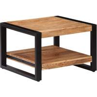 Vidaxl Coffee Table 23.6""X23.6""X15.7"" Solid Acacia Wood