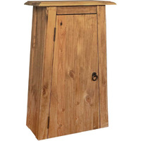Vidaxl Bathroom Wall Cabinet Solid Recycled Pinewood 16.5""X9.1""X27.6""