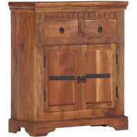 Vidaxl Sideboard 24.8""X11.8""X29.5"" Solid Acacia Wood